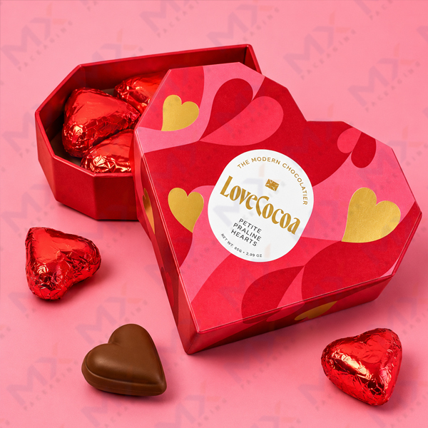 Valentines Chocolate Heart Boxes - view 3